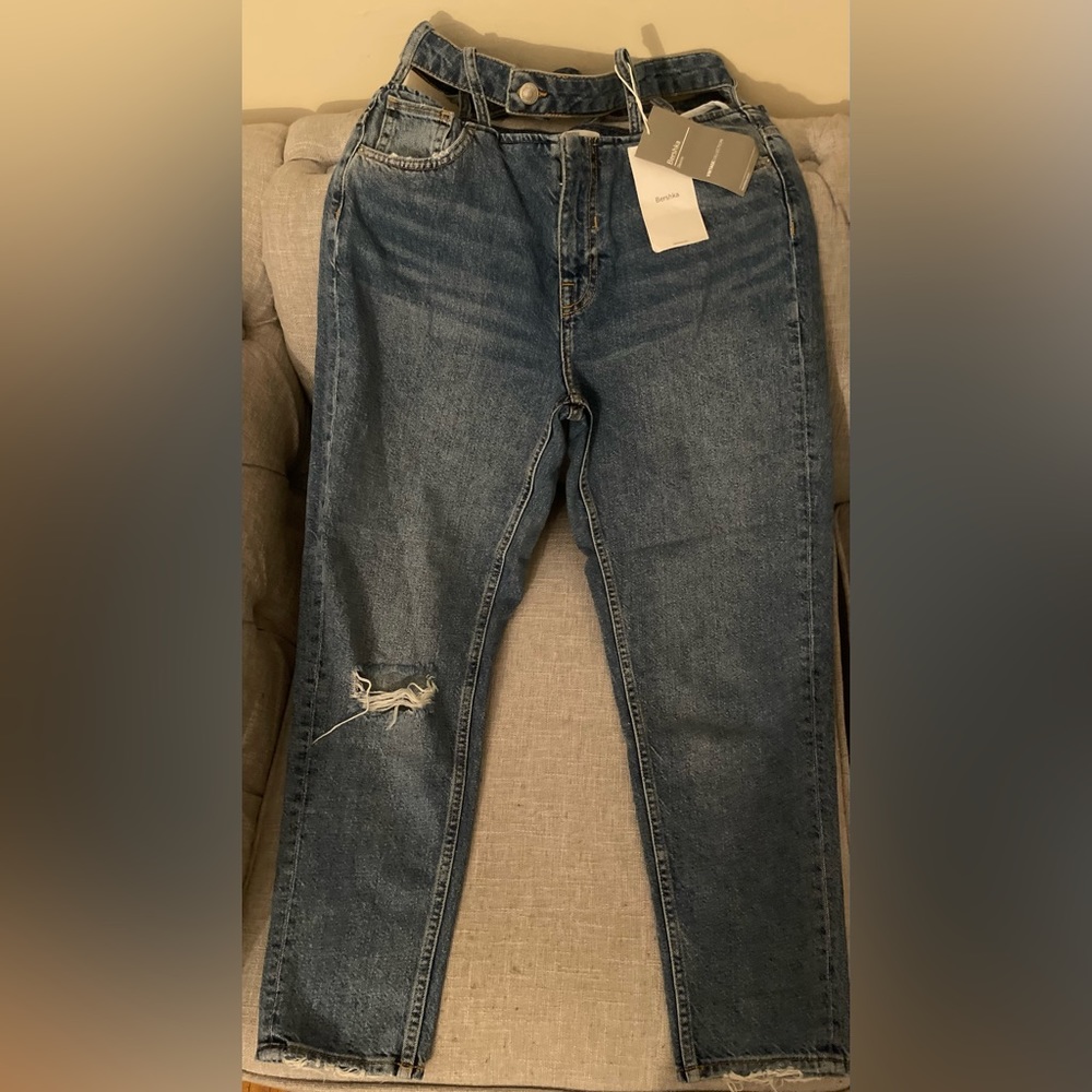 Bershka Denim Ankle jeans ( Brand New With Tags) size 4